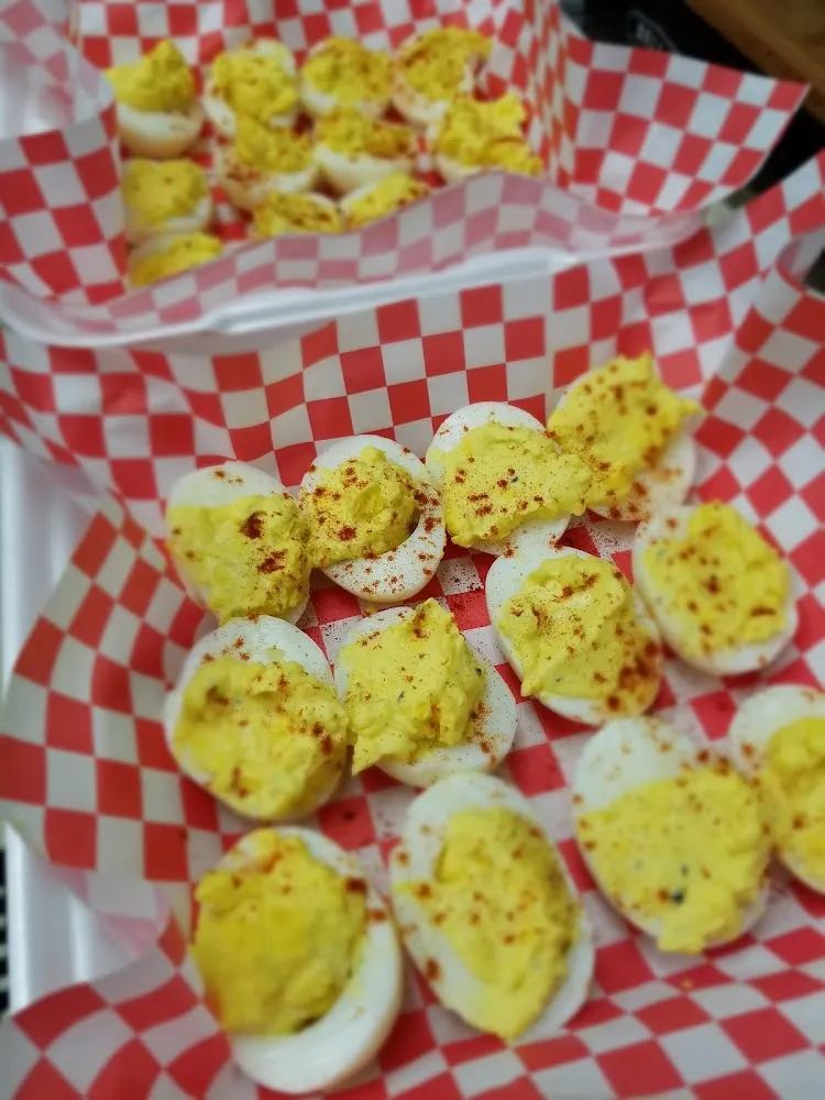 Grilled Deviled Egg Sandwich